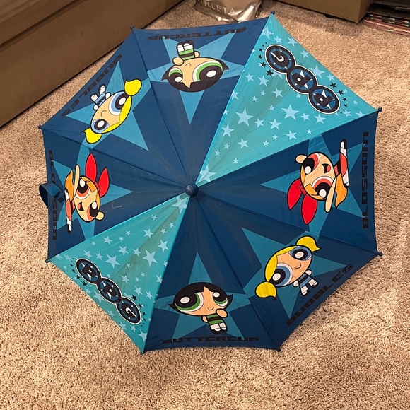 Cartoon Network Other - Cartoon Network Powerpuff Girls Blue Umbrella